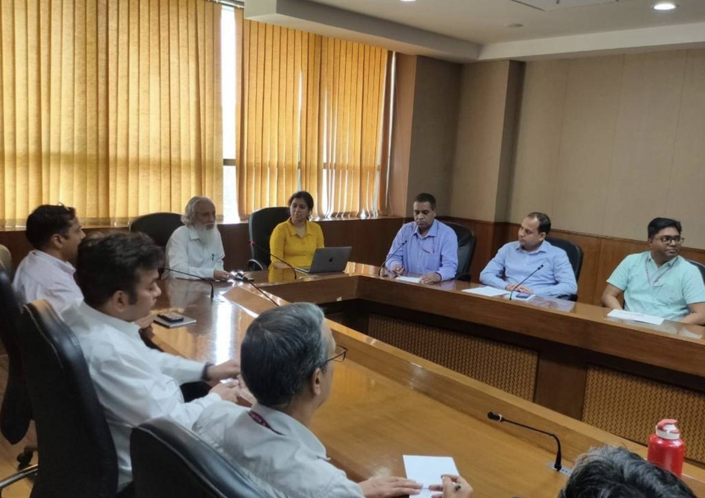 The cyber awareness session at AICTE, New Delhi